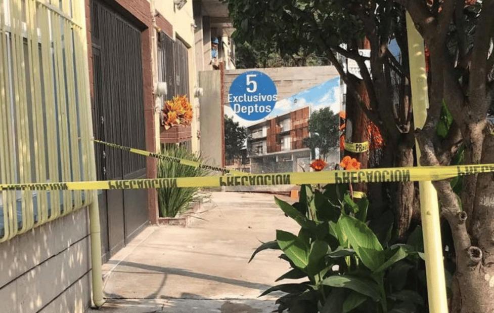 baleado en la colonia Roma