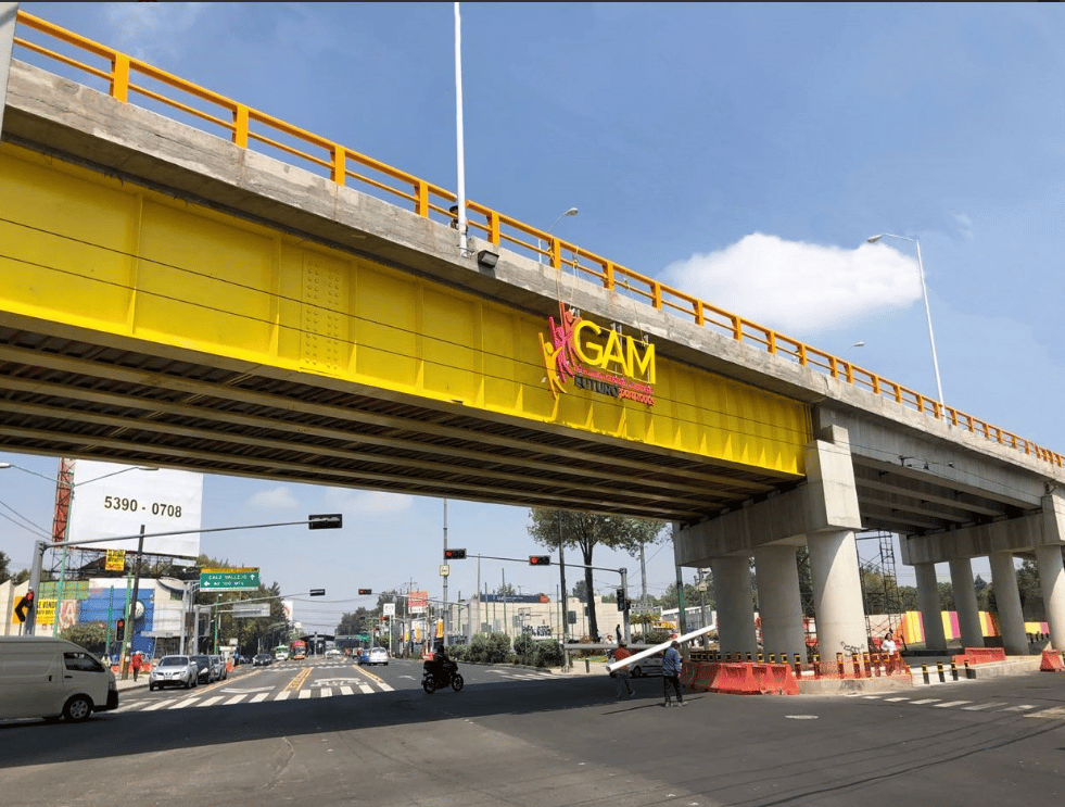 puente vehicular en Montevideo