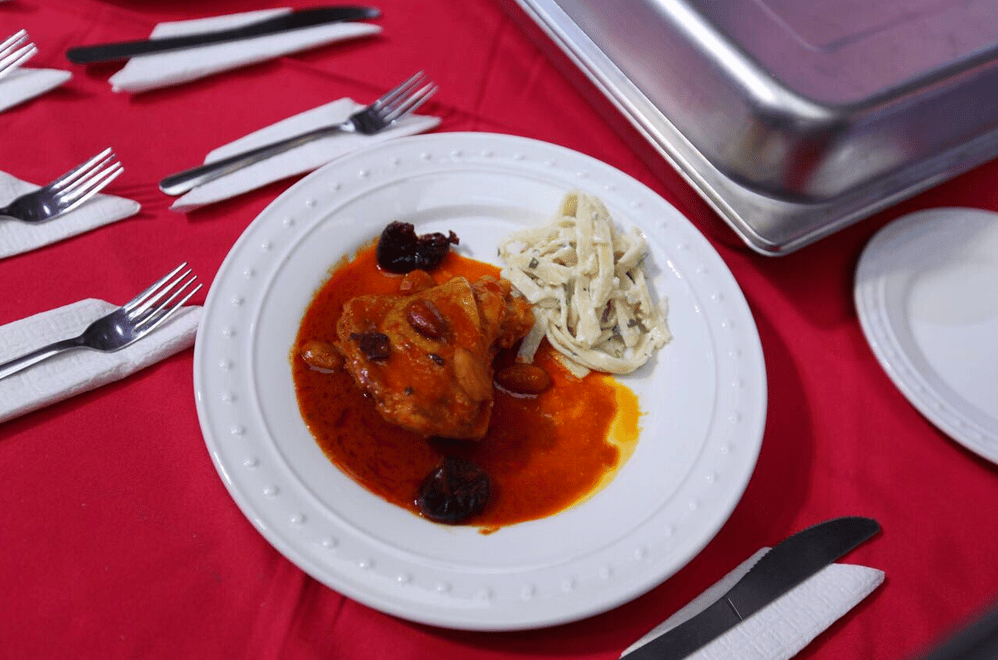 cena de navidad en el zócalo