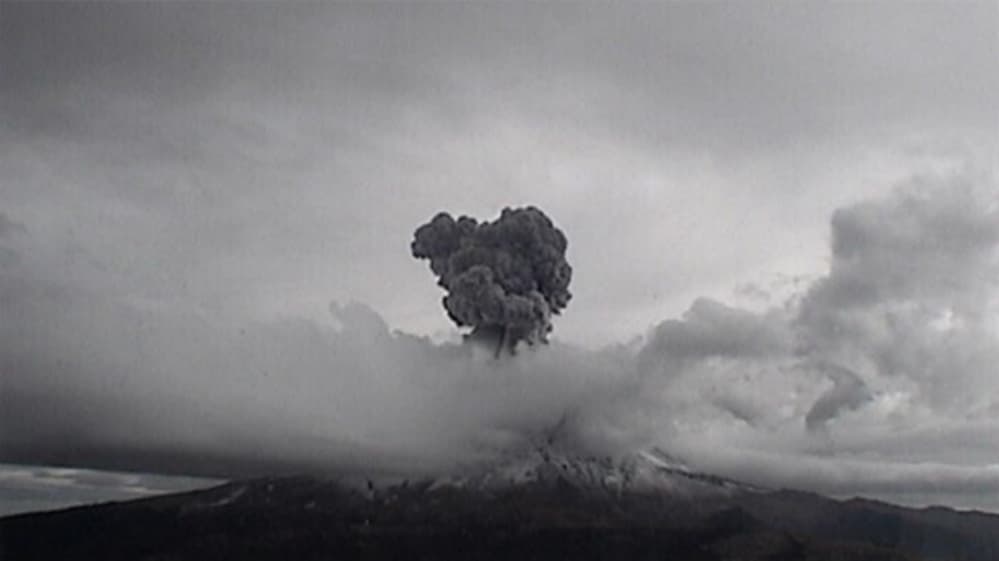 actividad del Popocatépetl