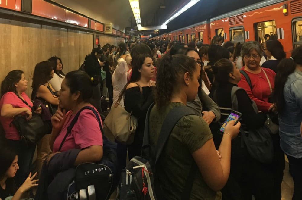 De vuelta a la realidad: caos y retrasos en el Metro de la Ciudad de México